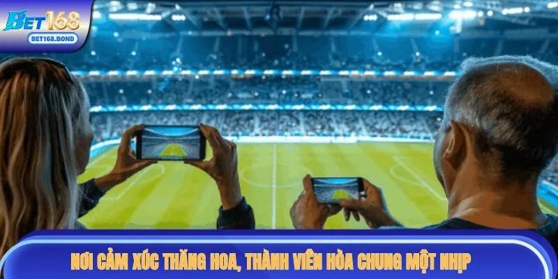 Nơi cảm xúc thăng hoa, thành viên hòa chung một nhịp