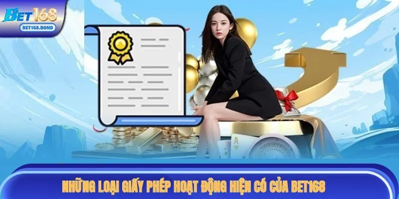 BET168 sở hữu đầy đủ các chứng nhận